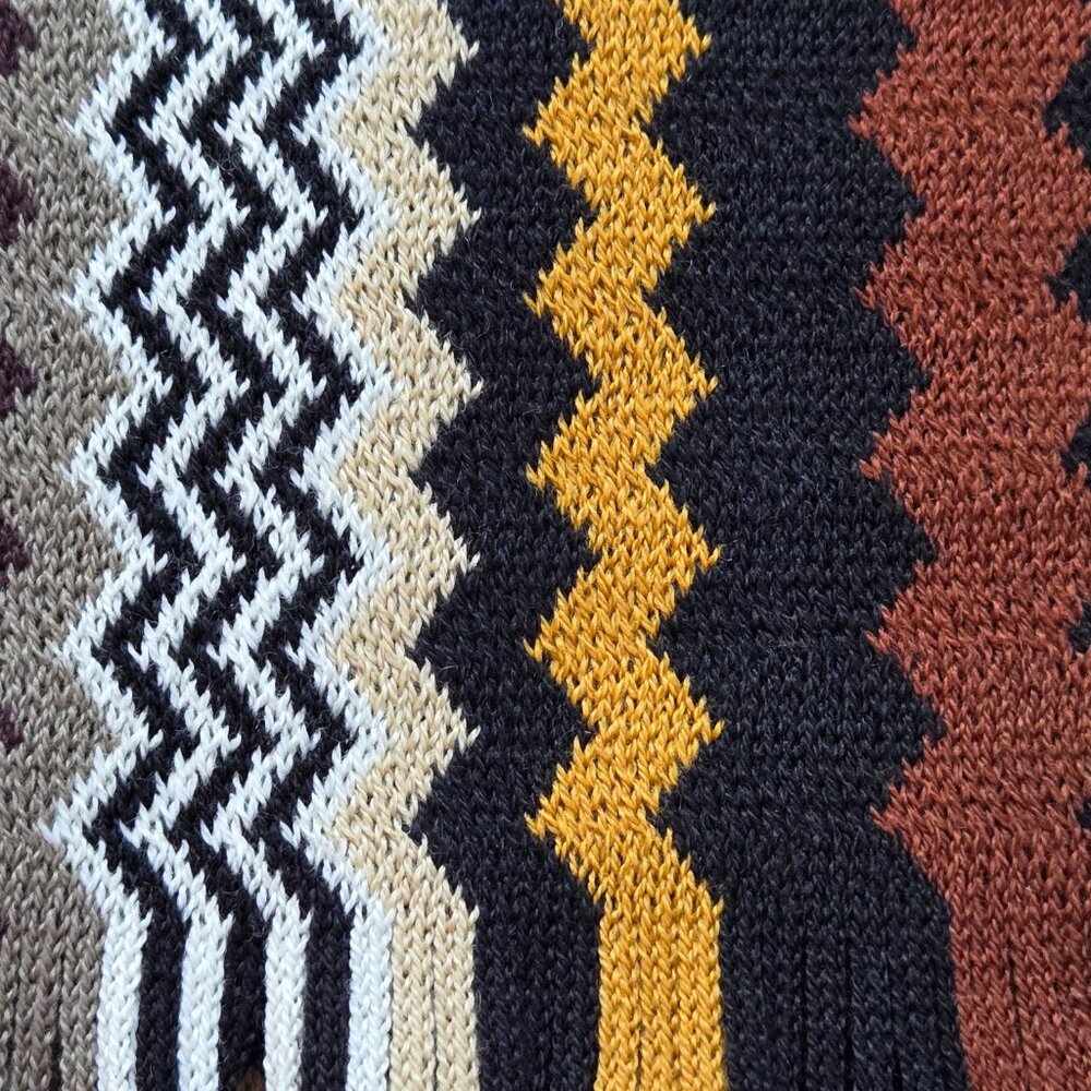 NWOT Missoni for Target Zig Zag Scarf Wool Blend - Picture 3 of 7